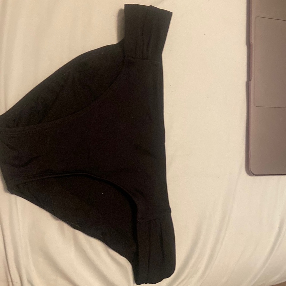 Small black bikini bottoms